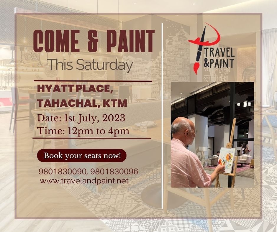 Come and Paint Event by Travel & Paint