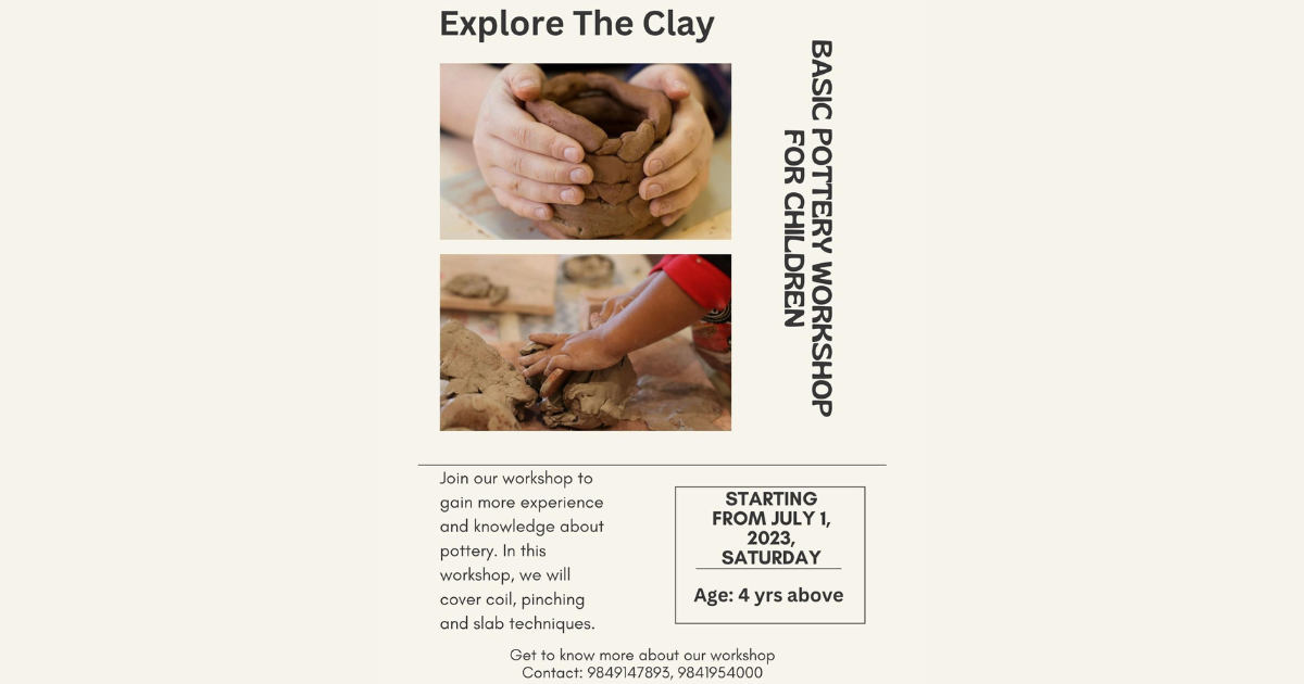 Explore The Clay – Pottery Workshop