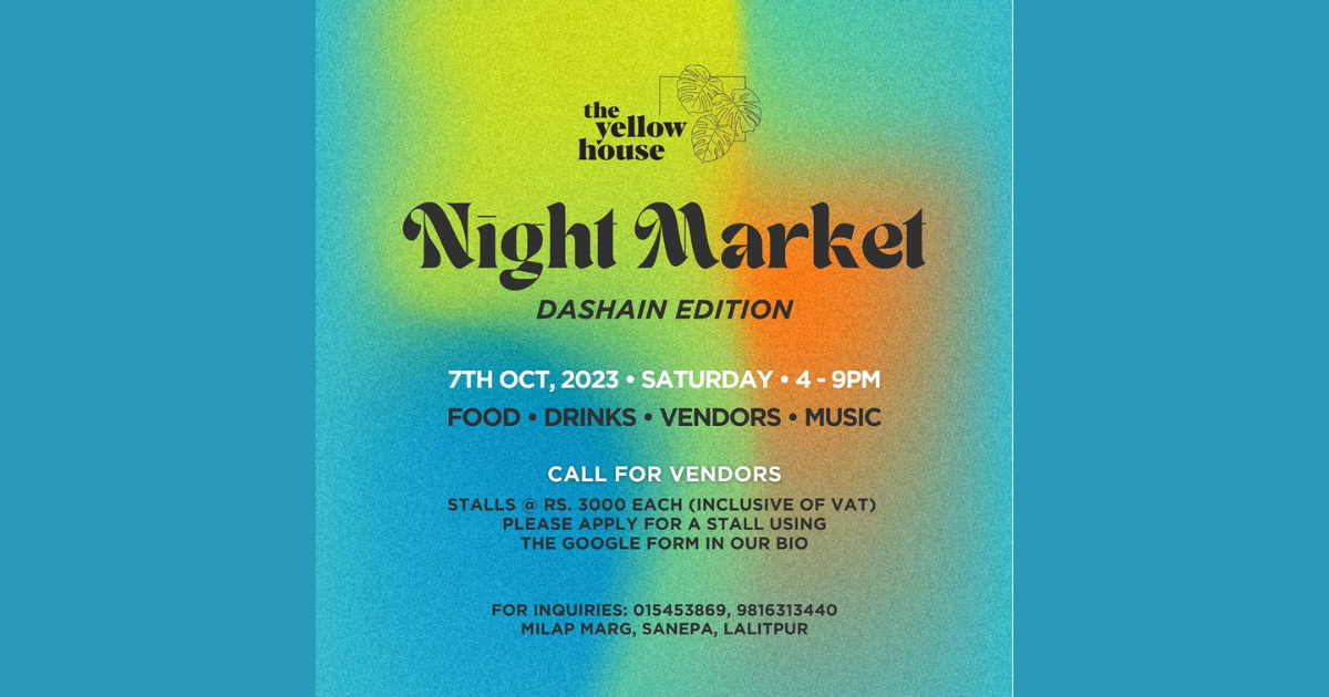 The Yellow House Night Market – Dashian Edition