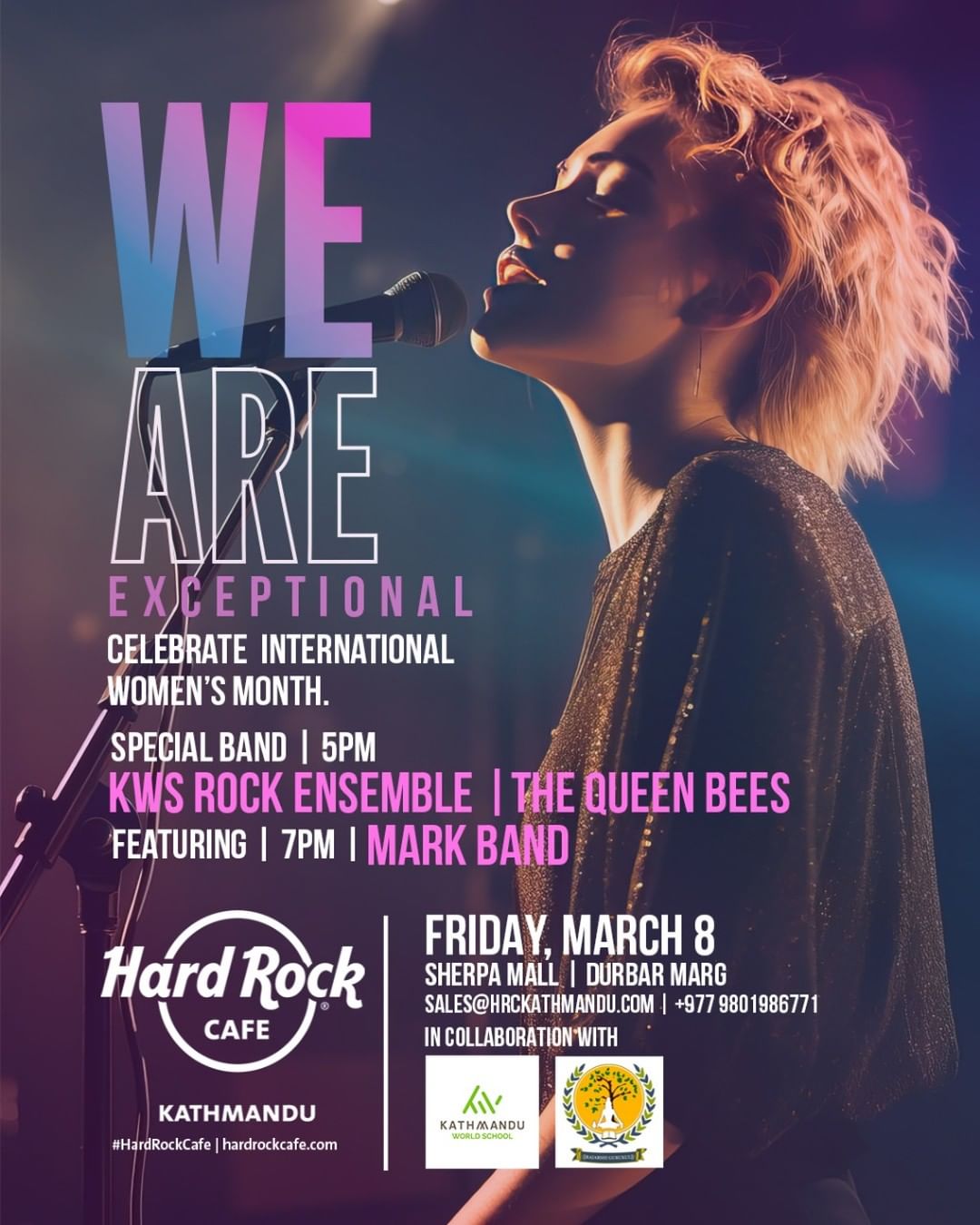 Women’s Day Special at Hard Rock Cafe